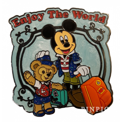 HKDL - Enjoy the World - Mickey and Duffy