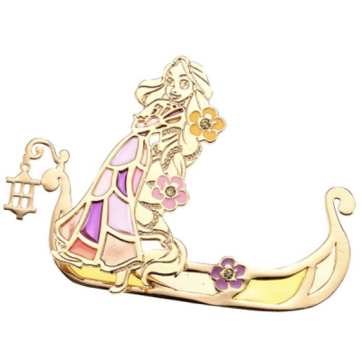 JDS - Rapunzel - Gold Princess - Stained Glass - Box Pin