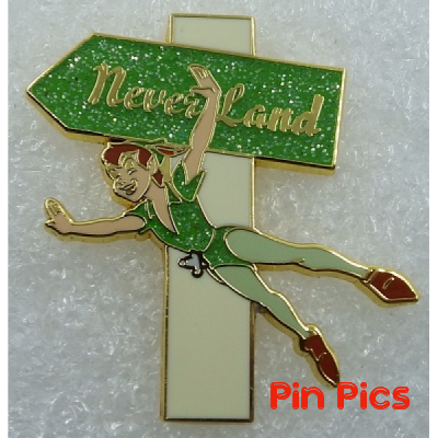 Loungefly - Peter Pan - Never Land - Post Sign - Mystery