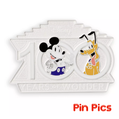 Mickey Mouse and Pluto - Disney 100