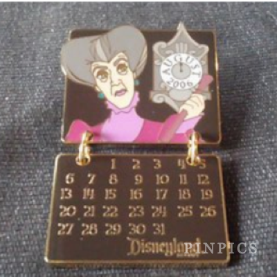 DLR - 2006 Disneyland Resort Calendar - August - Lady Tremaine - Artist Proof