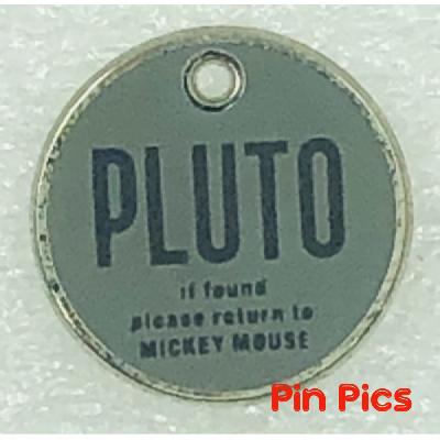 WDW - Pluto Name Tag - FairyTails - 20 Years of Pins
