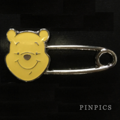 HKDL - Pooh & Piglet Safety Pin set - Pooh Only