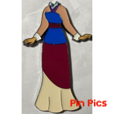 Loungefly - Matchmaker Dress - Mulan - Magnetic Paper Doll