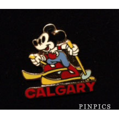 Mickey Skiing Calgary