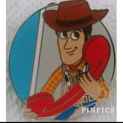 WDW - Woody - Switchboard Reveal Conceal Mystery Pin – Telephone - Toy Story