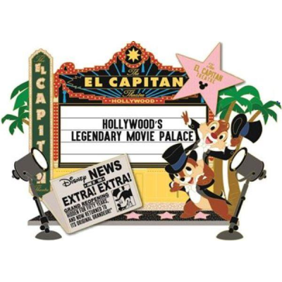 DSSH – Pixar Summer Bash - El Capitan Theatre 90th Anniversary Premiere Collection – Chip and Dale