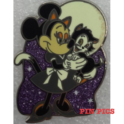 Minnie Mouse - With Figaro - Halloween