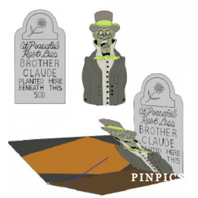 DLR - Haunted Mansion 50th Anniversary - Tombstone and Grave