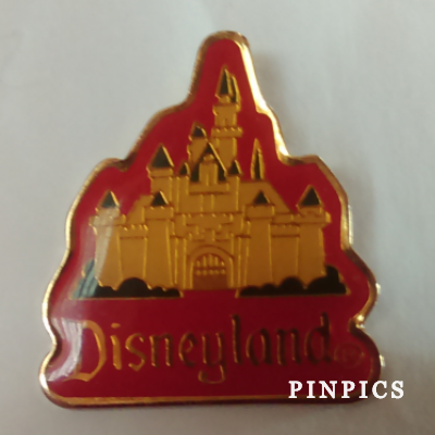 Disneyland Sleeping Beauty Castle Red