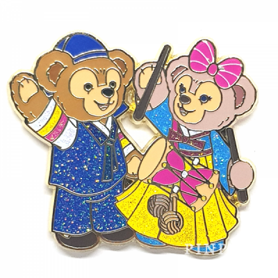 HKDL - Pin Trading Fun Day 2017 - Deluxe Box Set - Duffy and Shellie May in Korea