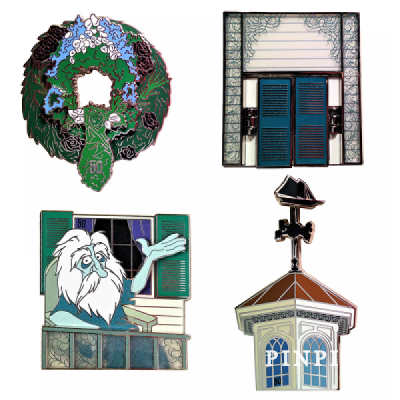 DLR - Exterior Elements - Haunted Mansion - 50th Anniversary -  Set