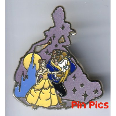 BoxLunch - Beauty and the Beast - Dancing Silhouette