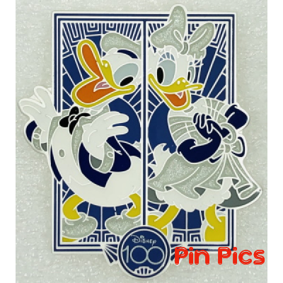Donald and Daisy - Disney 100 - Platinum Celebration