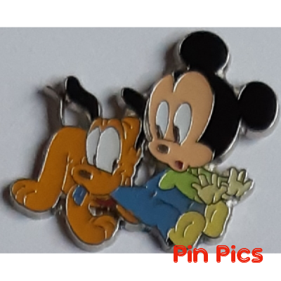 TDR - Baby Mickey Mouse with Puppy Pluto - TDS