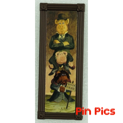 WDI - Pigs In Quicksand - Stretching Portraits - Muppets Haunted Mansion