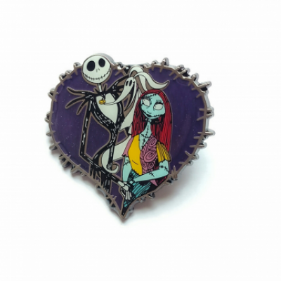 Loungefly - Nightmare Before Christmas - Mystery - Jack and Sally Heart