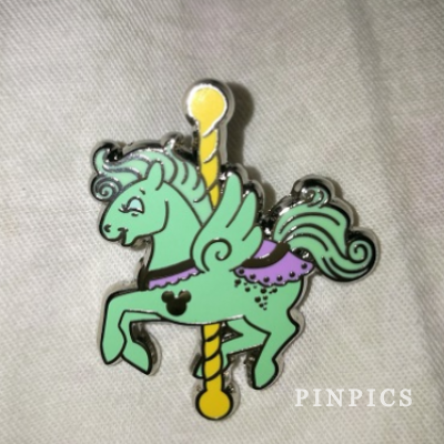 SDR - Green Pegasus - Fantasia Carousel - Hidden Mickey