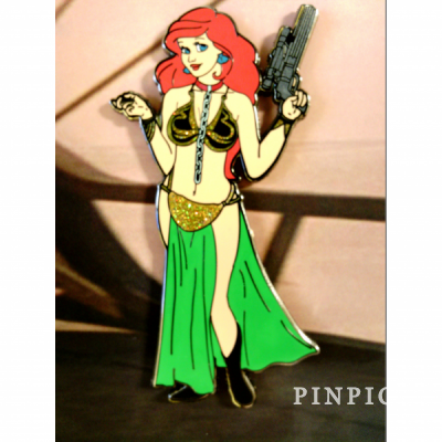 Unauthorized - Princess Ariel as Slave Princess Leia from Star Wars