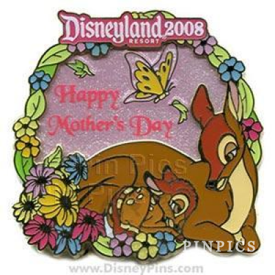 DL - Bambi and Mother - PP - Happy Mother's Day - Disneyland 2008