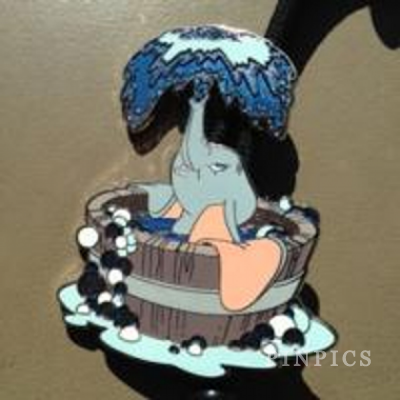 WDW - Cast Exclusive ID bolo lanyard Dumbo in the tub