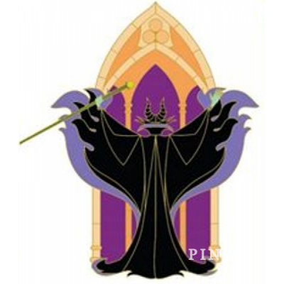 DSSH - Maleficent - Sleeping Beauty - Villain - Stained Glass Window