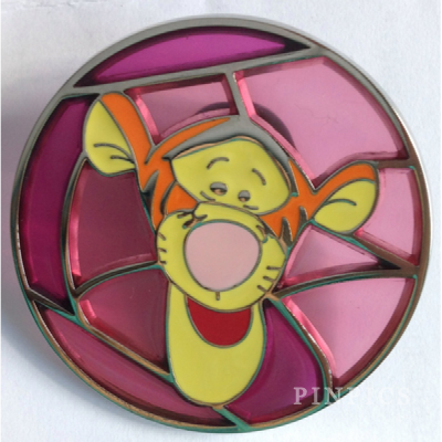 HKDL - Tigger - Stained Glass Circle