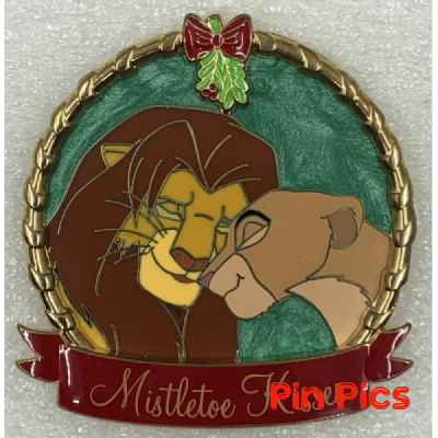 DLR - Simba and Nala - Mistletoe Kisses - Lion King