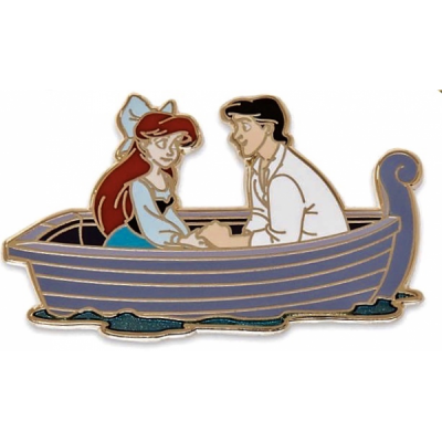 DS - Eric and Ariel - Little Mermaid 30th Anniversary - Row Boat - Kiss the Girl