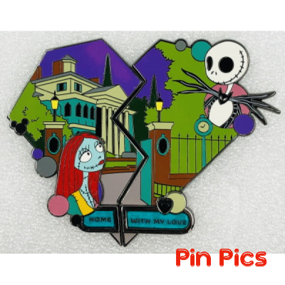 DL - Jack and Sally Heart - Disneyland Is Home - Set 