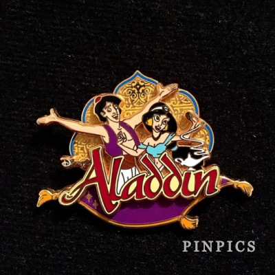 DLR - Aladdin and Jasmine on Carpet (Aladdin: A Musical Spectacular)