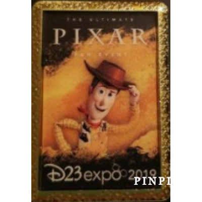 D23 - Woody - Poster - Pixar - Expo 2019