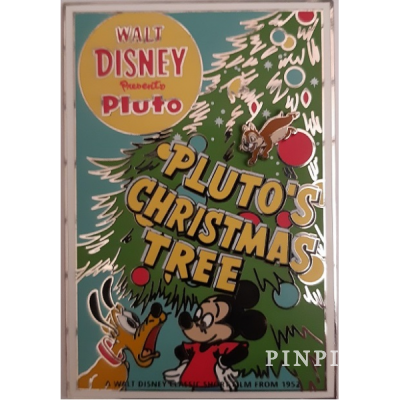 DS - Pluto 90th Anniversary Poster - Pluto's Christmas Tree