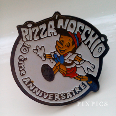 Unauthorized - Pinocchio 'Pizza'nochio' 10 year anniversary pin