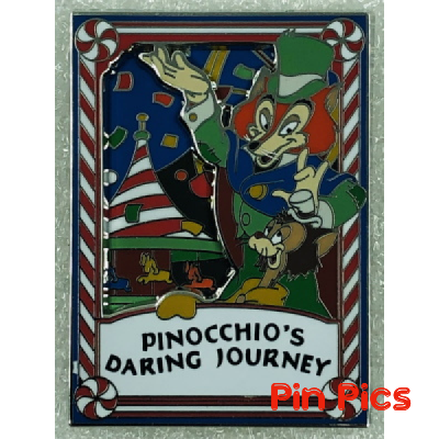 DL - Pinocchios Daring Journey - Disneyland Attraction Poster 