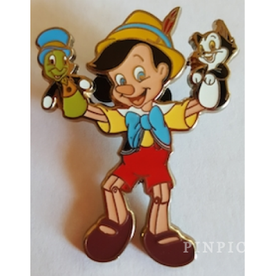 HKDL - Puppet Series - Pinocchio with Figaro and Jiminy Cricket