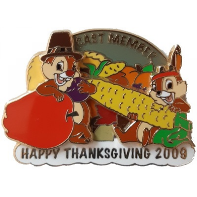 Cast Exclusive 2009 Chip and Dale Thanksgiving 2009
