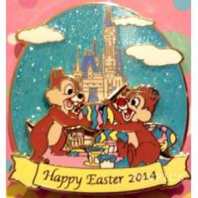 WDW - 2014 Happy Easter - Chip & Dale
