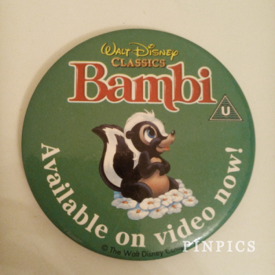 Button - Bambi Video Release - UK - Flower.