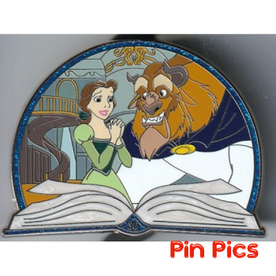Beast shows Belle the library - Beauty and the Beast 30th Anniversary