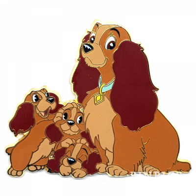 Acme-Hotart - Family Portrait 1 - Lady with Puppies Gold