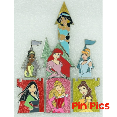 Princess - Castle Pin Set 