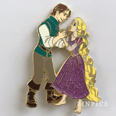 WDI - Dancing Princesses - Rapunzel and Flynn Ryder