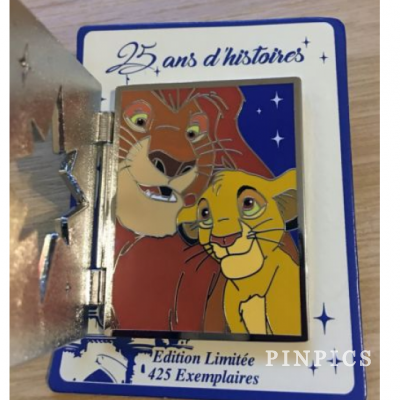 DLP - Mufasa and Young Simba - Pin Trading Event - 25 Years of History 