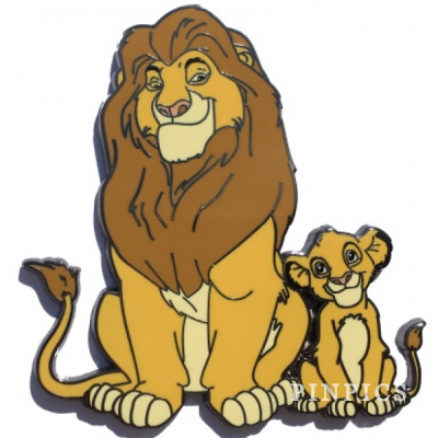 Acme-Hotart - Family Portrait 1  -  Mufasa and Simba Black