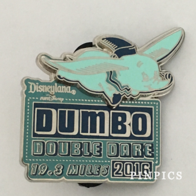 DLR - runDisney Disneyland Half Marathon Weekend 2016 - Dumbo Double Dare Pin