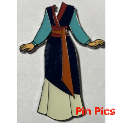 Loungefly - Hero Outfit - Mulan - Magnetic Paper Doll