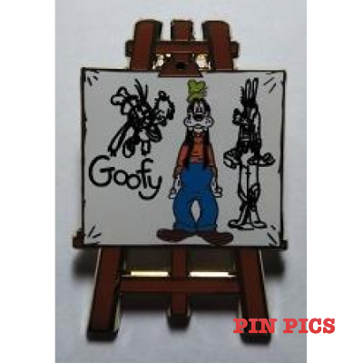 JDS - Goofy - How To Draw - Easel