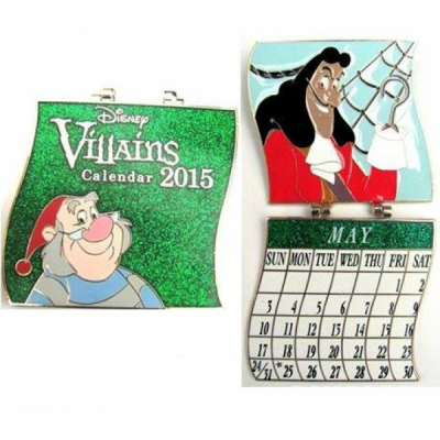 DSSH - Captain Hook and Mr Smee - Peter Pan - May - Villain Calendar