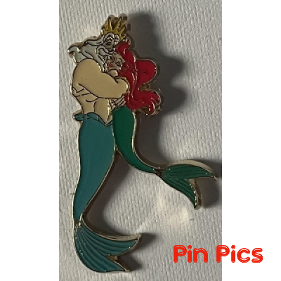 Loungefly - Ariel and King Triton - Disney Family